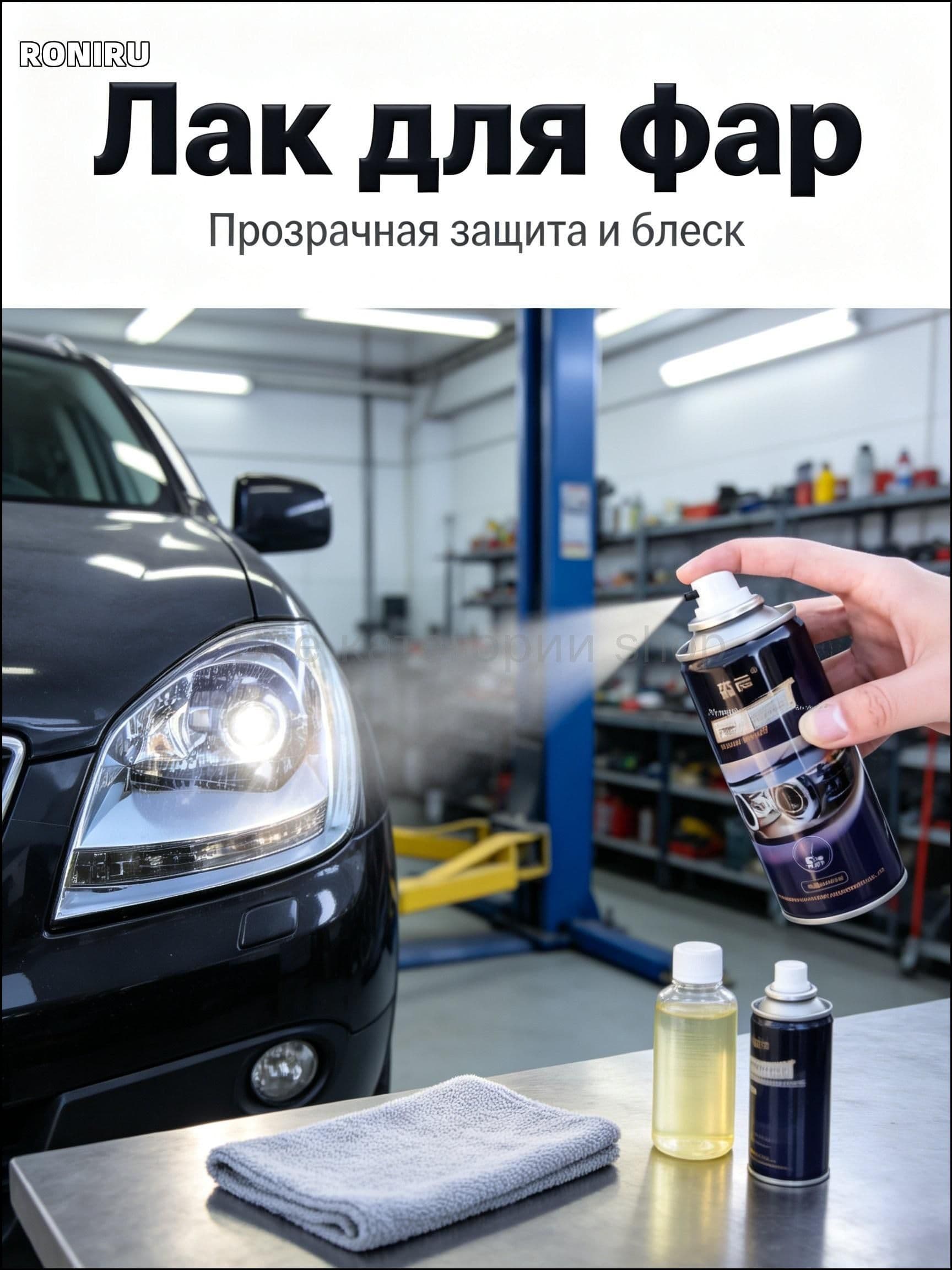 Лак автомобильный, цвет: прозрачный, 200 мл, для автомобилей BYD, 1 шт.