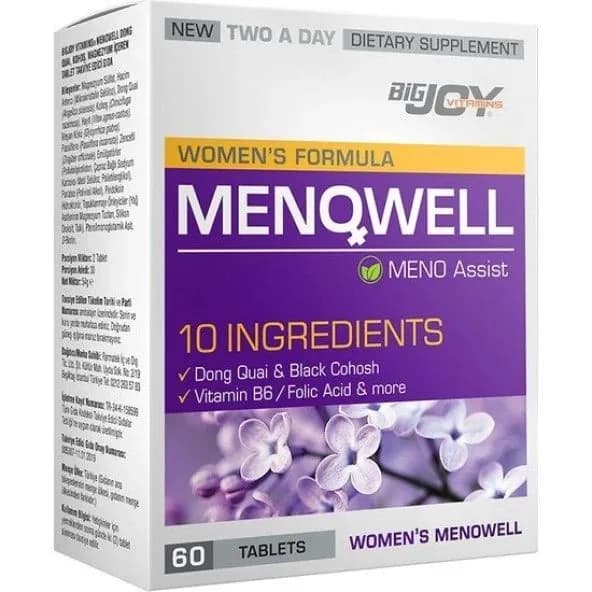 Big joy Витамины Meanwell, 60 таблеток