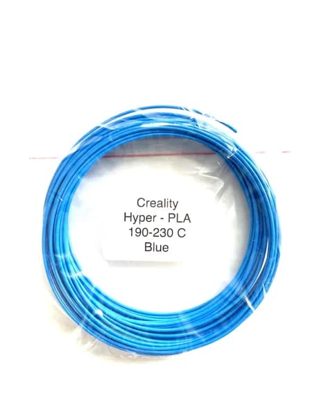 образец 10 метров Creality Hyper - PLA 190-230 C Голубой