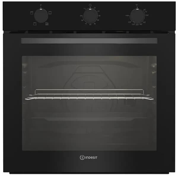 Indesit  духовой шкаф Электрический Indesit IBFTE 2430 BL 59 см, 74 л, гриль, черный