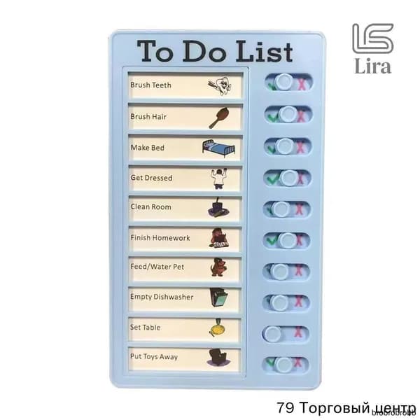 Портативная доска для заметок, список дел, съёмная доска для многоразового использования, планировщика поездок, напоминаний
