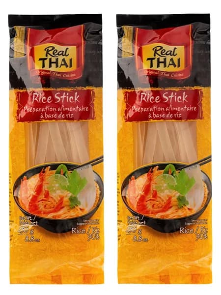 Real Thai Рисовая лапша 10 мм 250 г - 2 шт