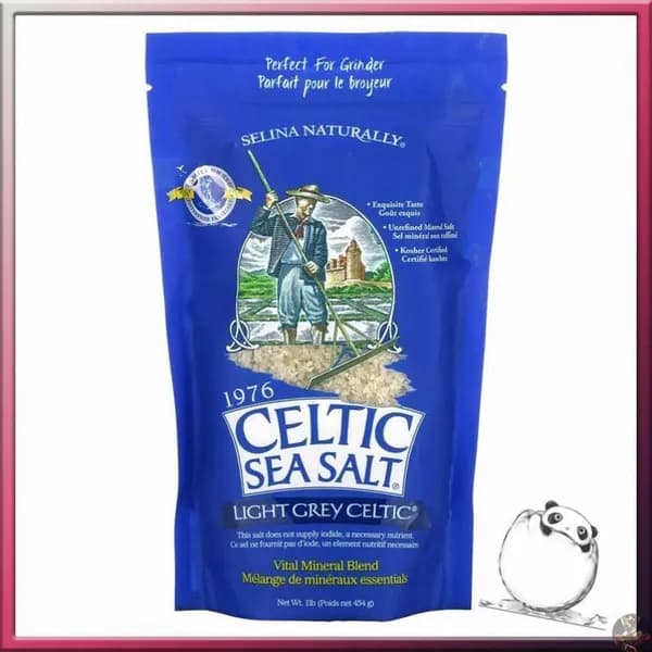 Celtic Sea Salt, Light Grey Celtic, Кельтская соль / смесь основных минералов, серый, 454 гр, средний помол