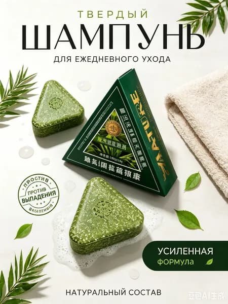 Шампунь твердый