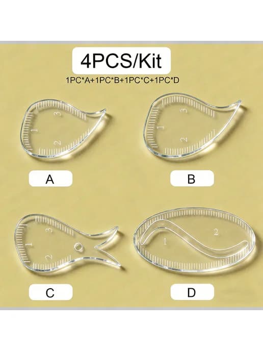 Набор линеек для микроблейдинга Kit-1