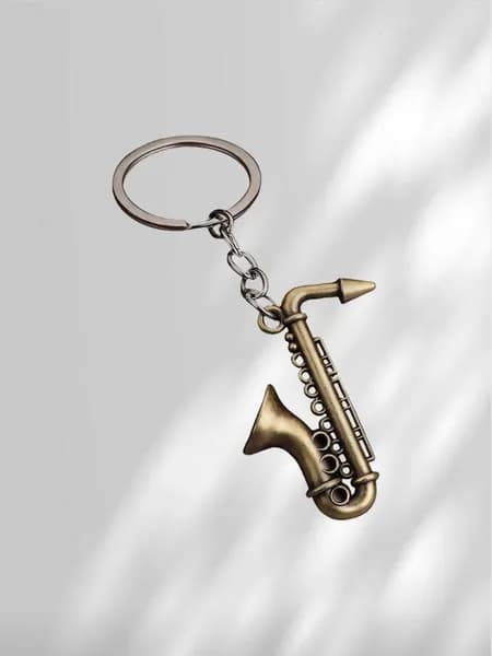 Мини-саксофон на ключах, Gold - C