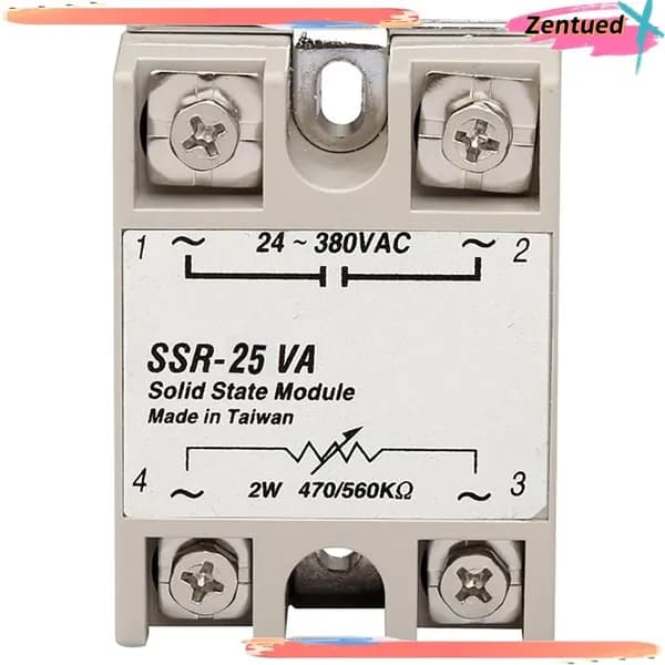 Твердотельное реле, высокоэффективное преобразование 2W в 24-380V AC, для оборудования машин