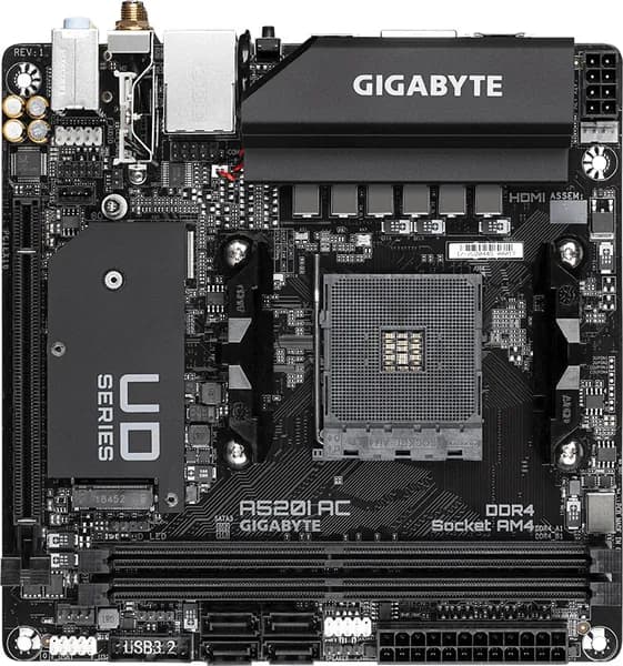 Материнская плата Gigabyte A520I AC (A520I AC)