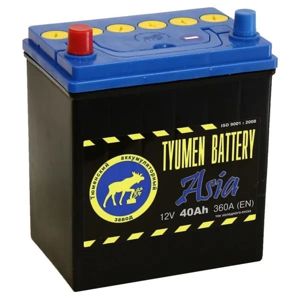Tyumen Battery Аккумулятор автомобильный, 40 А•ч, Прямая (+/-) полярность