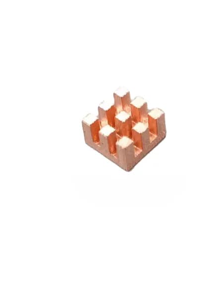 Радиатор Медный 7х7мм/Медный радиатор 7x7x6mm / охлаждение VRM 5шт