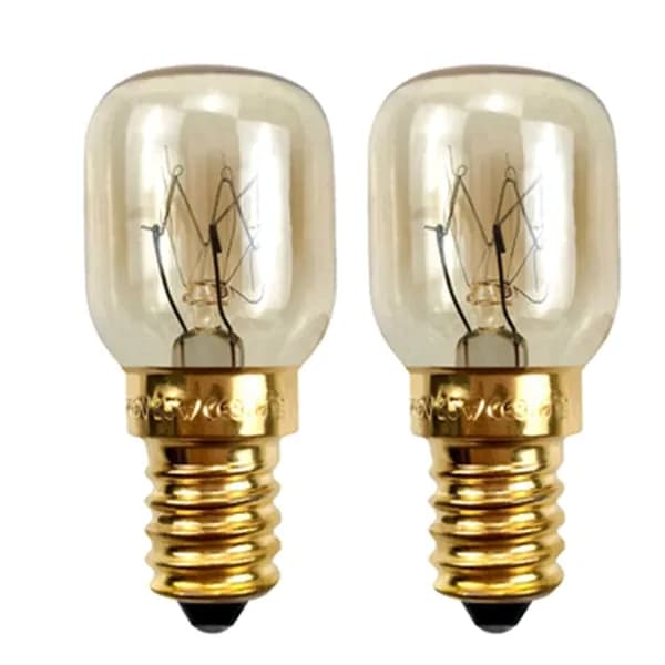 2шт 220V E14 300-градусная термостойкая лампа для микроволновой печи мощностью 15/25 Вт