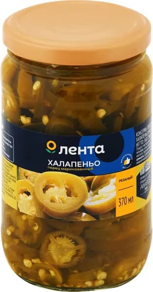 Перец халапеньо маринованный ЛЕНТА, 360г