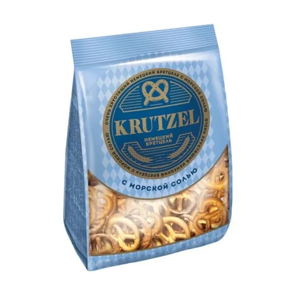Krutzel/ Крекер крендельки Бретцель с солью, 250 г