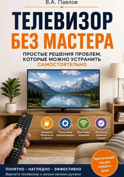 Телевизор без мастера. Простые решения проблем, которые можно устранить самостоятельно | Павлов В. А. | Электронная книга
