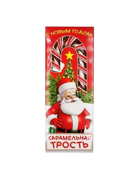 Карамельная трость Сладкая Сказка С Новым Годом 40 г