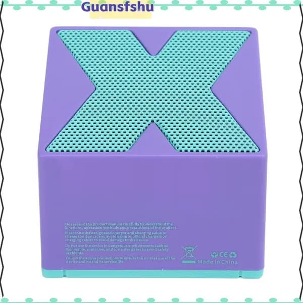 Мини-динамик Bluetooth фиолетовый