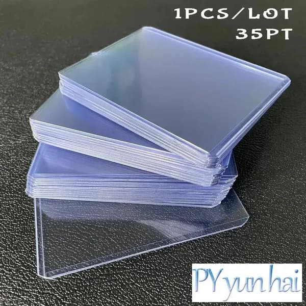 35PT Top Loader 3X4" настольные игровые карты внешний защитник Топлоадеры для карт кпоп 101 х 77 мм
