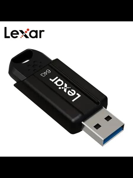 USB 3.2 S80 флешка черная 32 64 128 256 ГБ 64 ГБ