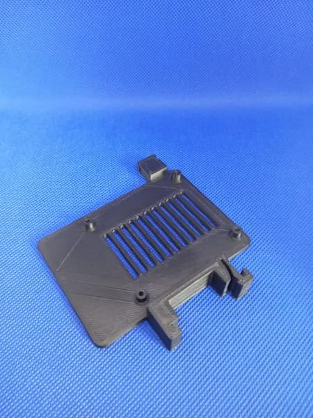 Крепление на DIN рейку (Raspberry Pi 4) (ABS пластик)