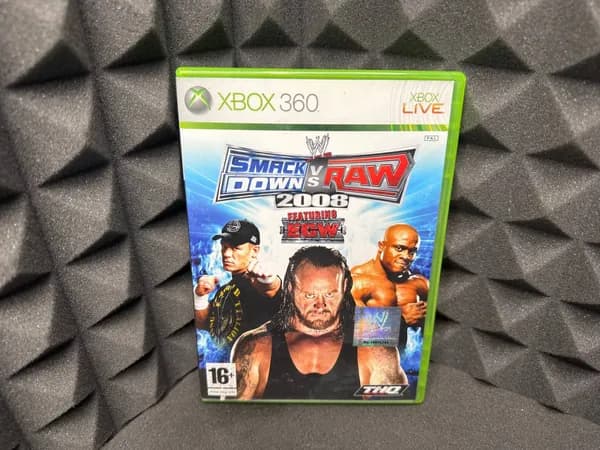 Игра для Xbox360 SmackDown vs RAW 2008. Товар уцененный