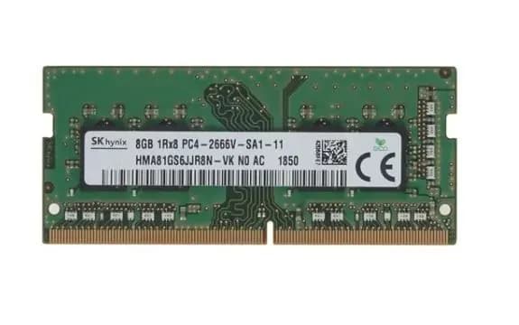 Hynix Оперативная память Модуль оперативной памяти SODIMM DDR4 Hynix HMA81GS6JJR8N-VK 8Гб 2666MHz DDR4, 2666 МГц, 1 x 8 ГБ (HMA81GS6JJR8N-VK)