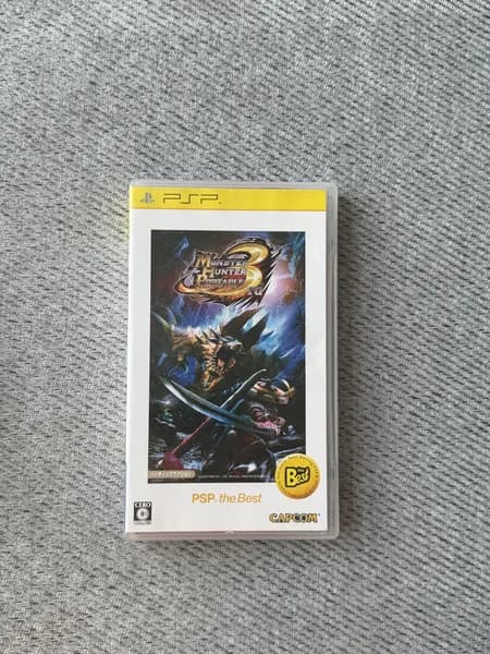 Видеоигра для PSP Monster Hunter Portable 3rd / Охотник на Монстров Портативная версия 3rd / PSP the Best (переиздание бестселлера)
