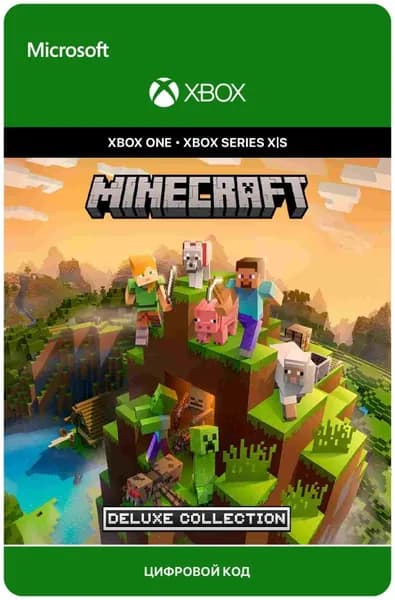 Игра Minecraft - Deluxe Collection для Xbox One/Series X S, электронный ключ