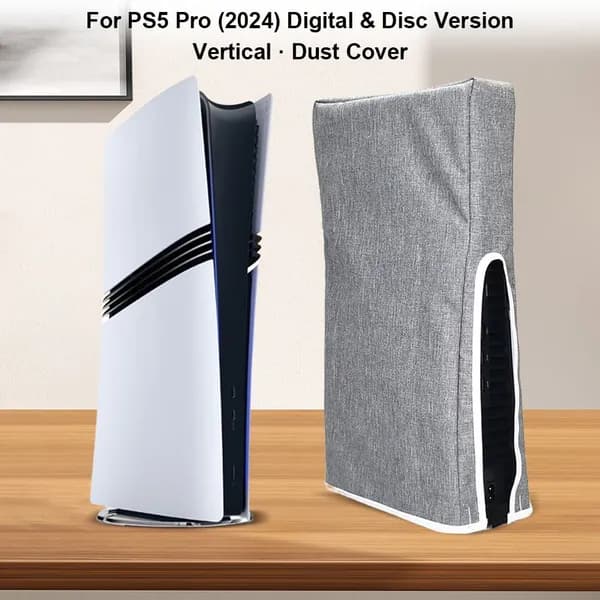 Пылезащитный чехол для игровой консоли, подходит для Sony PS5 Pro 2024, эксклюзивный дизайн, износостойкий и прочный, легко моется