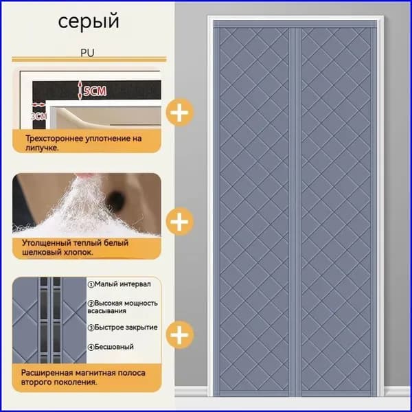 Дверь межкомнатная, Полиэстер с ПВХ покрытием, 900x2200, Глухая