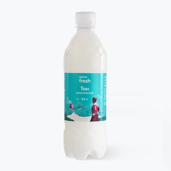 Тан классический 0,5%, 0,5 л, Ozon fresh