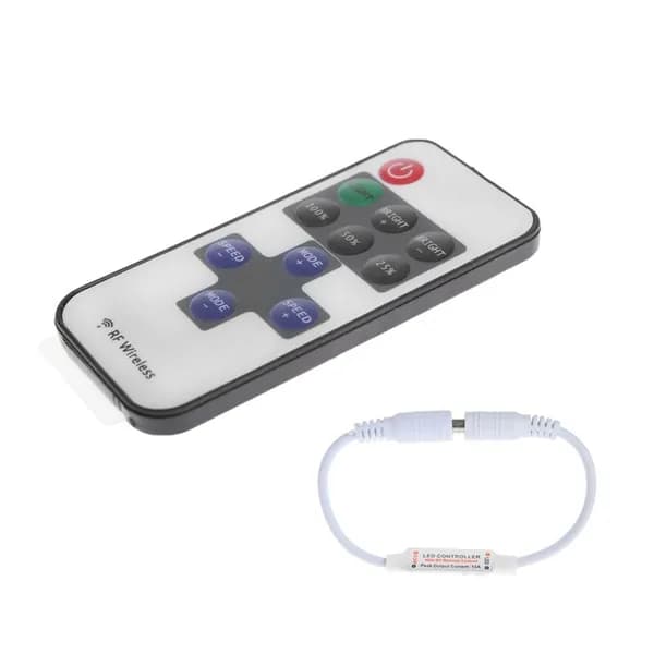 RF Wireless 11 для пульта дистанционного управления с ключом, мини-диммер для одноцветного освещения