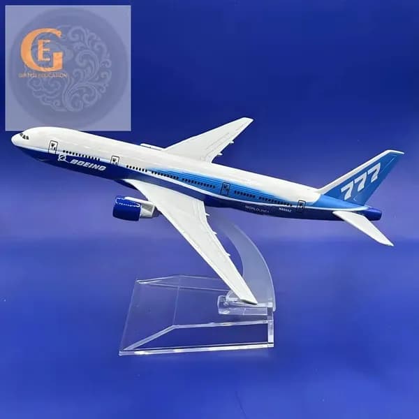 Металлическая Модель Самолета Боинг 777, Авиакомпания Boeing 777