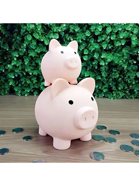Копилка для денег, 8х9.5 см, 1 шт