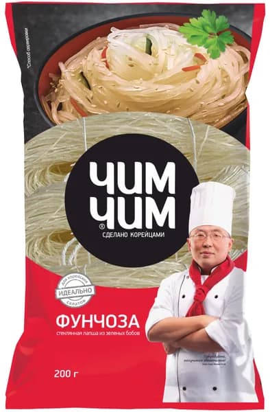 Лапша Чим-Чим фунчоза бобовая, 200 г