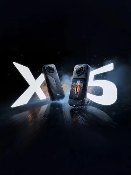 Insta360 Экшн-камера X5, черный