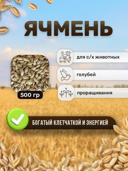 Ячмень 500гр