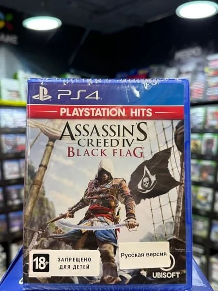 Игра Assassin's Creed IV: Черный Флаг PS4