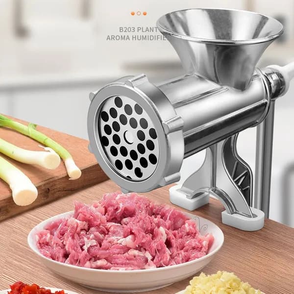 Ручной мясорубка-насадка для колбас с функцией шинковки, размер S