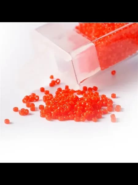 Бусины красные непрозрачные TOHO 15 0, 10г