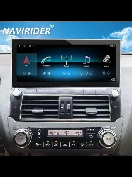 Мультимедиа Android 14, 12.3" для Toyota Land Cruiser Prado