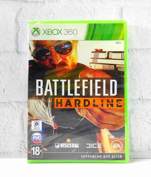 Battlefield Hardline Полностью на русском Видеоигра на диске Xbox 360. Товар уцененный
