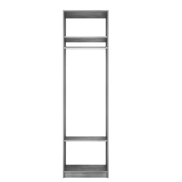 Гардеробная система: Корпус-штанга/полки, 60x51x220 см. Бетон