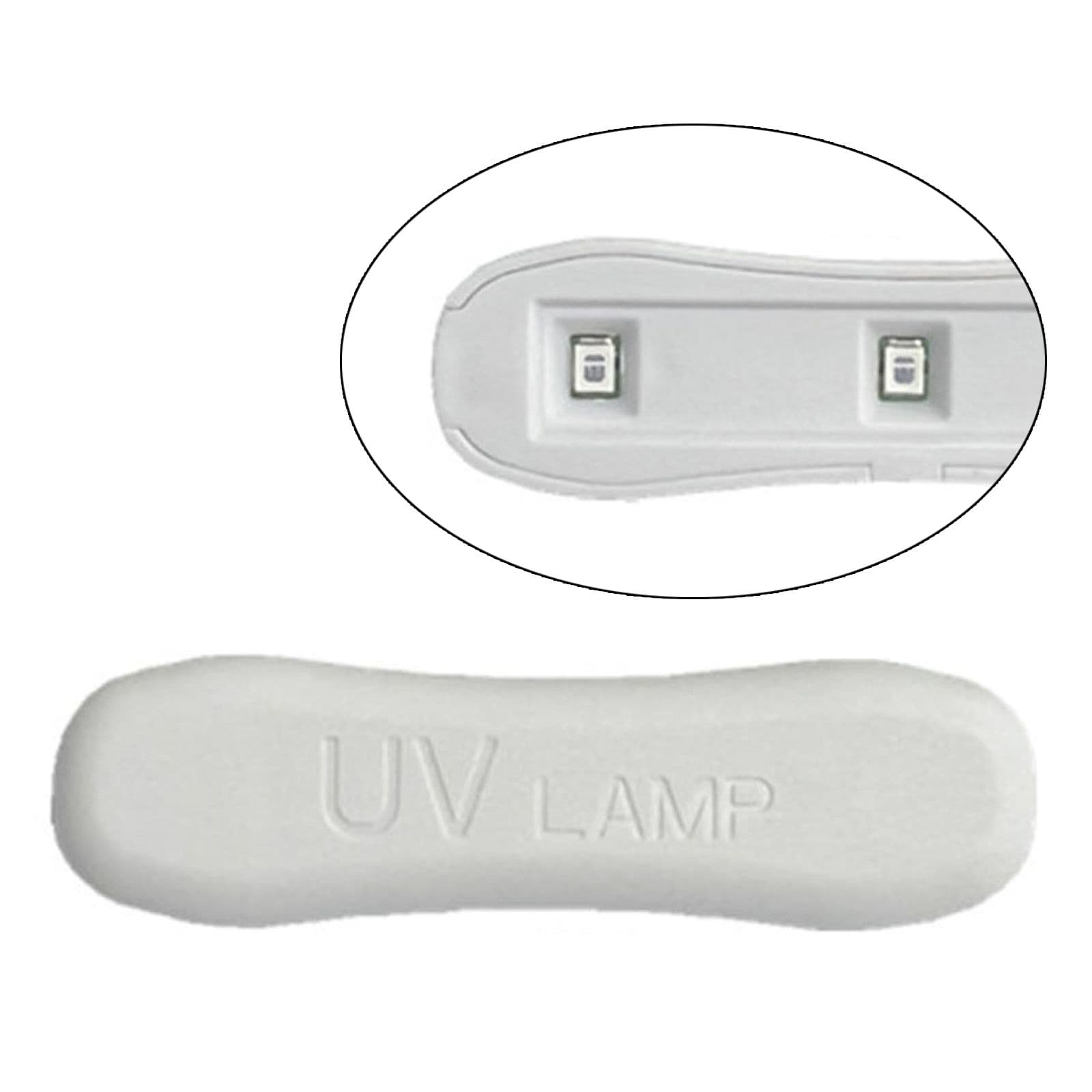 USB-двуглавый встроенный инструмент для ремонта стекла лампы фиксации фиолетового света