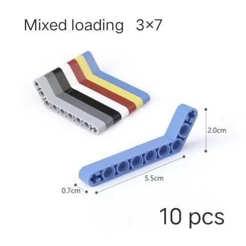 MOC Small Particle Technology Совместимые строительные блоки для 32271 Прямой стержень соединителя пучка