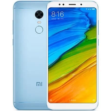 Redmi Смартфон Оригинальный Redmi 5 plus 5.99 "4000mah смартфон snapdragon 625 Android 12.0MP мобильный телефон глобальная версия 4/64 ГБ, Nano-SIM, голубой