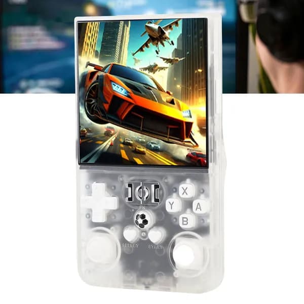 Портативная игровая консоль в стиле ретро