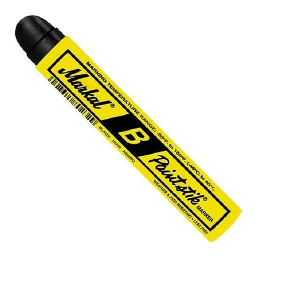 Маркер мелок Markal B Paintstik, 17 мм, чёрный