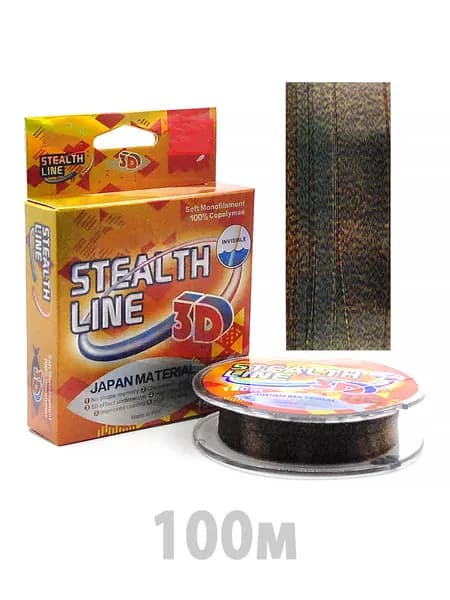 Леска 3D Stealth 100м 0.30мм 17.6кг