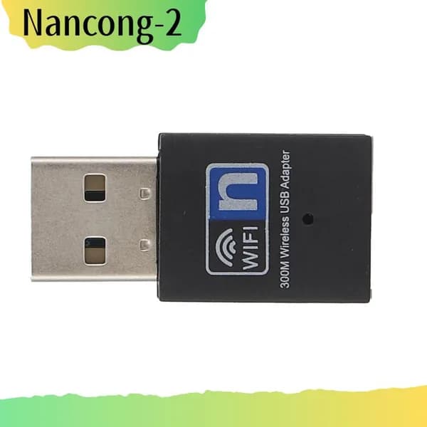 USB адаптер, Wi-Fi скорость до 300 Мбит/с для ноутбуков