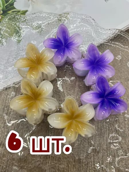 Заколка для волос 6 шт.